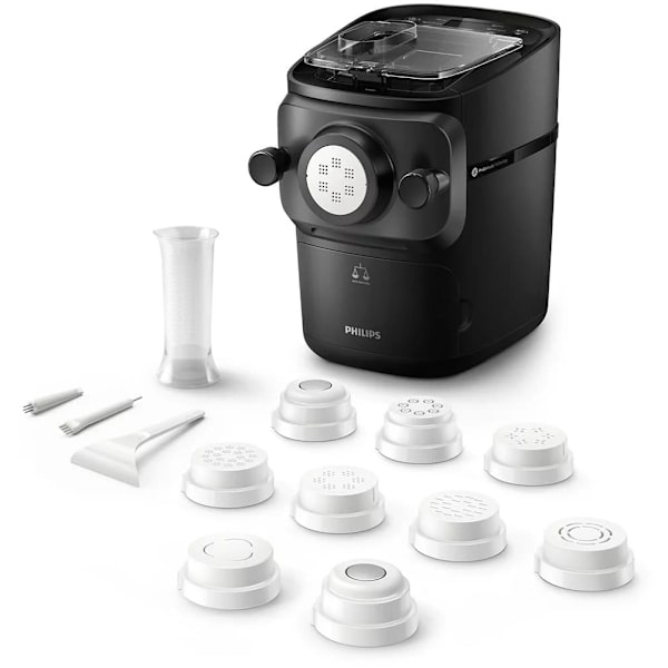 Philips Pasta Maker | HR2665/96 | 200 W | Number of speeds 1 | Bowl capacity 0.8 L | Black