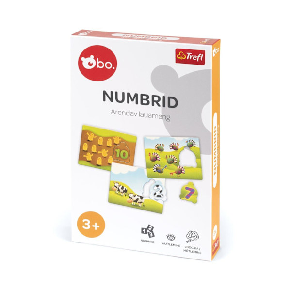 bo. Educational board game "Numbers" (In Estonian lang.)