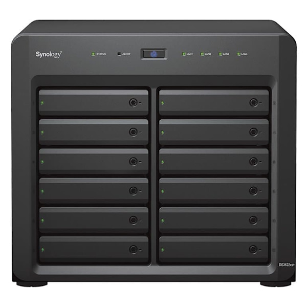 Serwer NAS DS3622xs+ Intel Xeon D-1531 16GB RAM 2x1GbE 2x10GbE 2xUSB 5Y