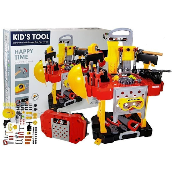 DIY set for batteries 3in1 Suitcase Workshop 85 elements 56cm