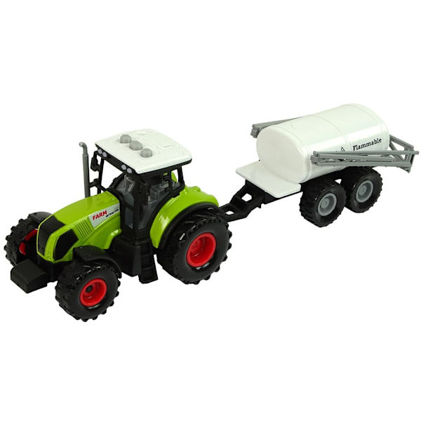Three Tractor Trailer Sprayer Farm Tractor Set