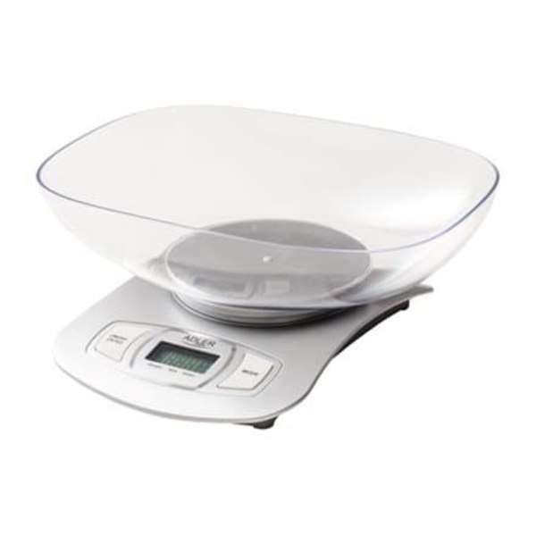 Adler AD 3137s Silver Countertop Electronic kitchen scale