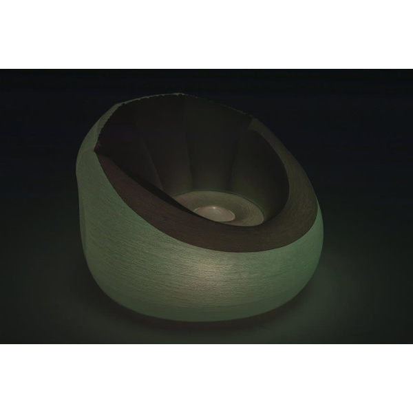 Bestway 75086 inflatable illuminated armchair 102 x 97 x 71 cm