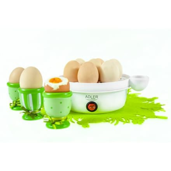Adler | Egg Boiler | AD 4459 | White | 450 W | Eggs capacity 7