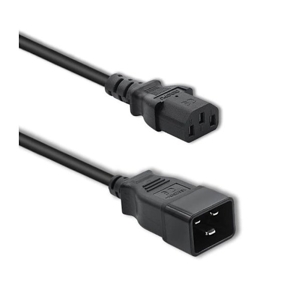 Kabel zasilający do UPS | C20/C13 | 1.2m