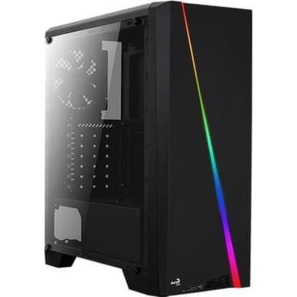Aerocool Computer Case Cylon Midi Tower Black Svart