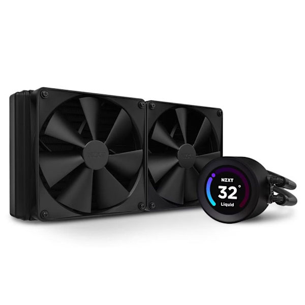NZXT Kraken Elite 280mm Liquid CPU Cooler Black Svart