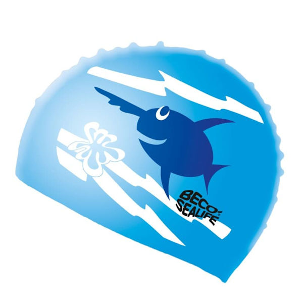 Swimming cap for kid's silicon BECO SEALIFE PE 73942 8 blue