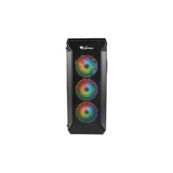 GENESIS Irid 505 ARGB Midi Tower Black, Transparent