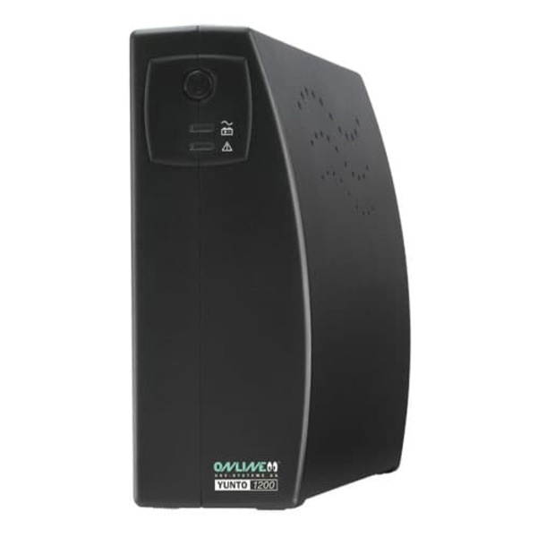ONLINE Yunto 1200 - UPS - 720 Watt - 1200 VA Sort