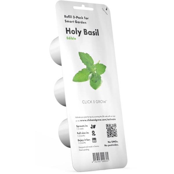 Click & Grow Smart Garden refill Holy Basil 3pcs