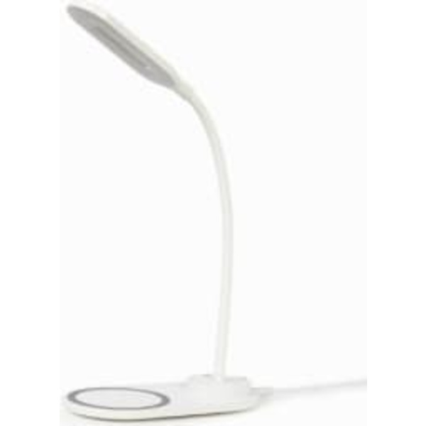 Gembird | Desk lamp with wireless charger | TA-WPC10-LED-01-W