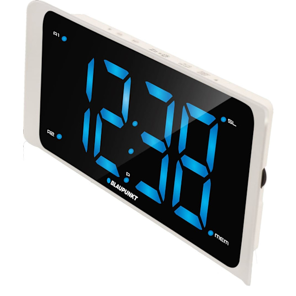 Blaupunkt CR16WH alarm clock Digital alarm clock Black, White