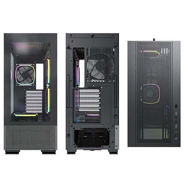 Montech SKY TWO, Midi-Tower - black