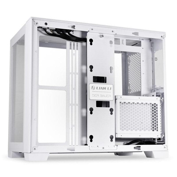 Lian Li O11 Dynamic Mini Snow Edition, Mid-Tower, Tempered Glass - White