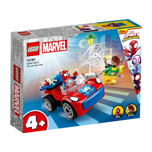 Klocki Super Heroes 10789 Samochód Spider-Mana i Doc Ock