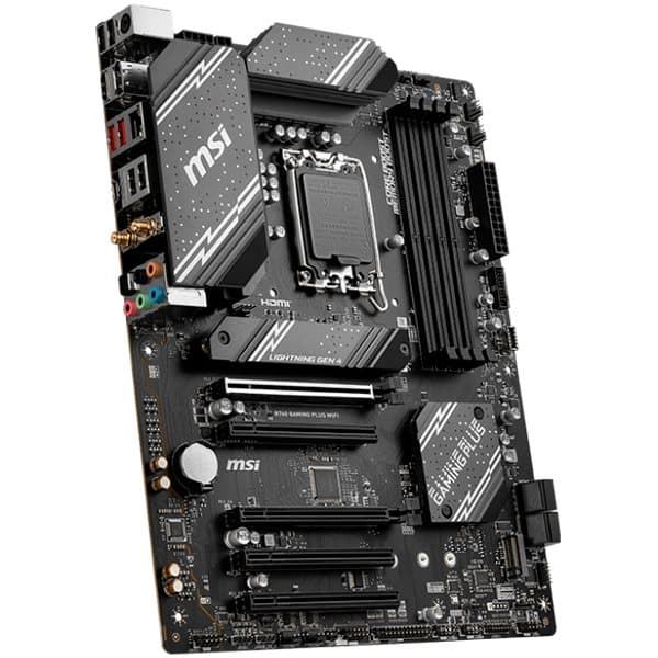 MSI | B760 GAMING PLUS WIFI | Processor family Intel | Processor socket  LGA1700 | DDR5 | Memory slots 4 | Supported hard disk drive interfaces SATA,