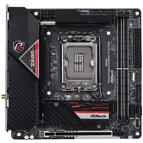 ASRock Z690 Phantom Gaming-ITX/TB4 / Intel Z690 / LGA1700 / 2x DDR5 / 2x M.2 / HDMI / DP / Thunderbolt / WiFi / Mini-ITX