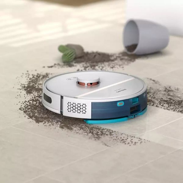 Philips HomeRun 3000 Series Aqua Wet and dry cleaning robot XU3000/02, charging station, HomeRun app, Beluga metal color Metallisk