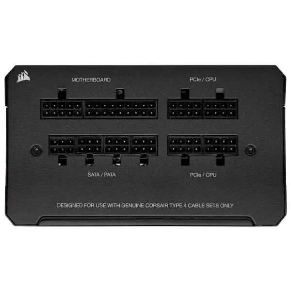 Corsair PSU RM750e V3* - 750W - 80+ Gold ATX 3.0 Sort