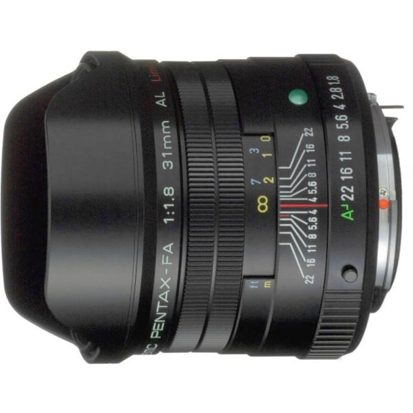 smc Pentax FA 31mm f/1.8 AL Limited, black Sort
