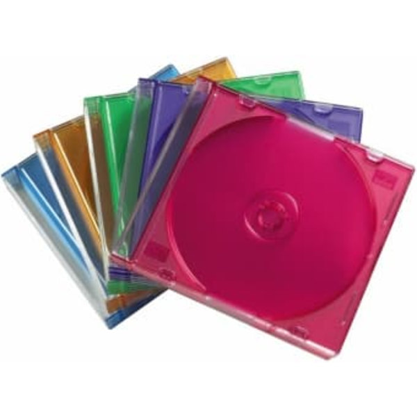 Hama Slim CD Jewel Case, pack of 25, 51166