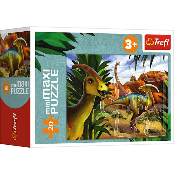 TREFL mini maxi puzzle Dinosaurs 20 pcs