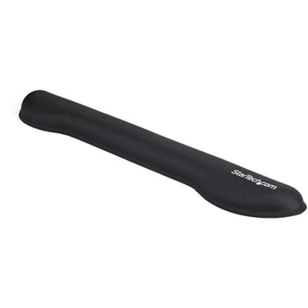 StarTech.com Foam Keyboard Wrist Rest for Ergonomic Typing Support, Padded Non-Slip Keyboard Cushion, Laptop or Desktop Computer Keyboard Wrist, Hand