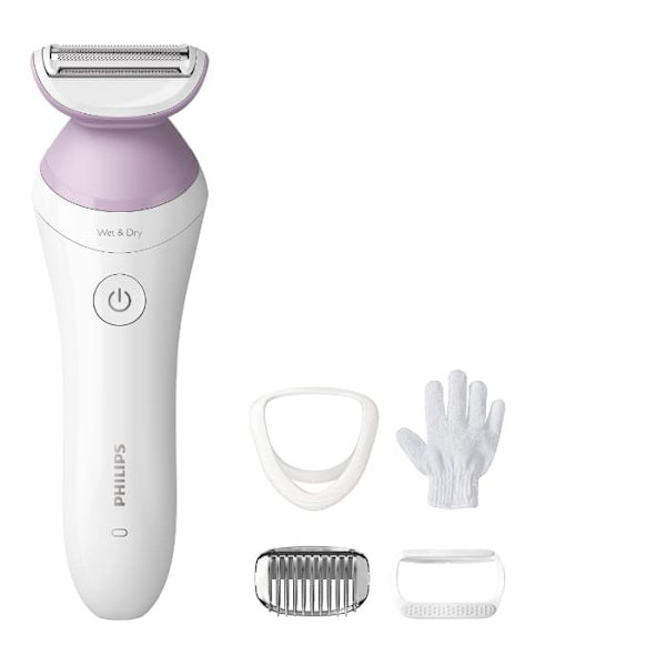 Philips | Cordless Shaver | BRL136/00 Series 6000 | Operating time (max) 40 min | Wet & Dry | NiMH | White/Purple