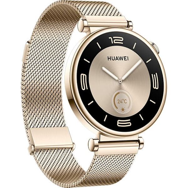 GT 4 (41mm) | Smart watch | GPS (satellite) | AMOLED | 1.32” | Waterproof | Gold Milanese