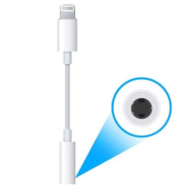 Apple Lightning to 3.5 mm Headphone Jack Adapter