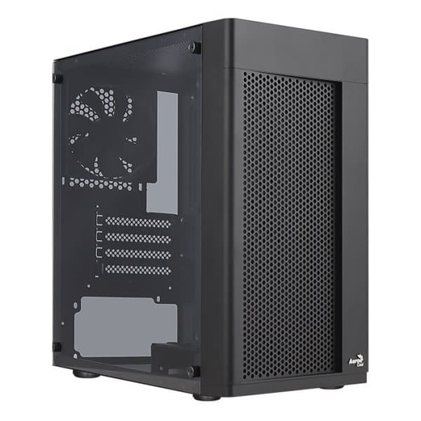 Aerocool HEXFORMBKV2 Micro ATX PC Case 3 Fans FRGB Black