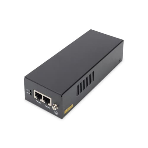 Digitus Gigabit Ethernet PoE++ Injector, 802.3bt, 85 W | DN-95109