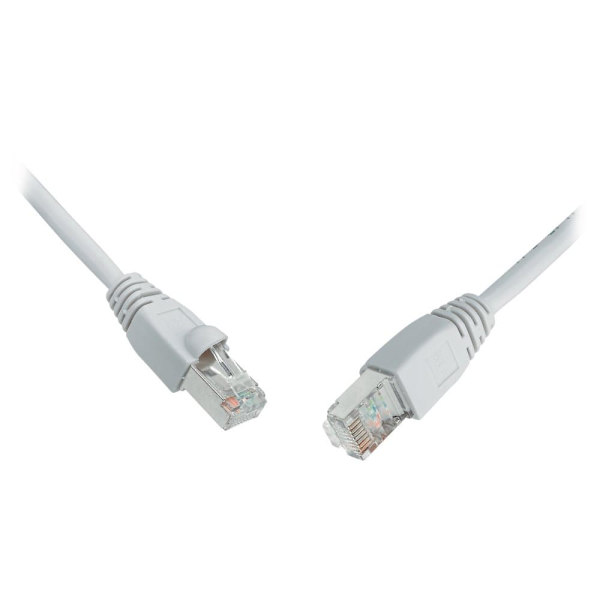 SOLARIX C5E-315GY-5MB Patch cable CAT5e SFTP PVC 5m gray snag-proof
