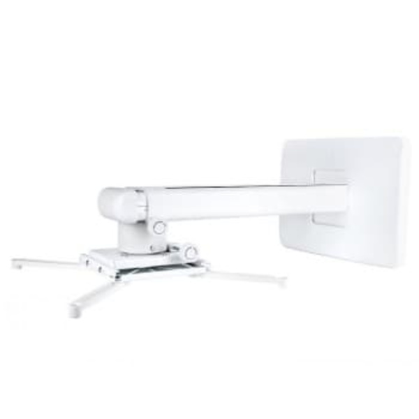 Multibrackets M Projector Mount Short Throw Deluxe Medium | Adjustable 325mm 740mm | Wall | Max 25kg | White