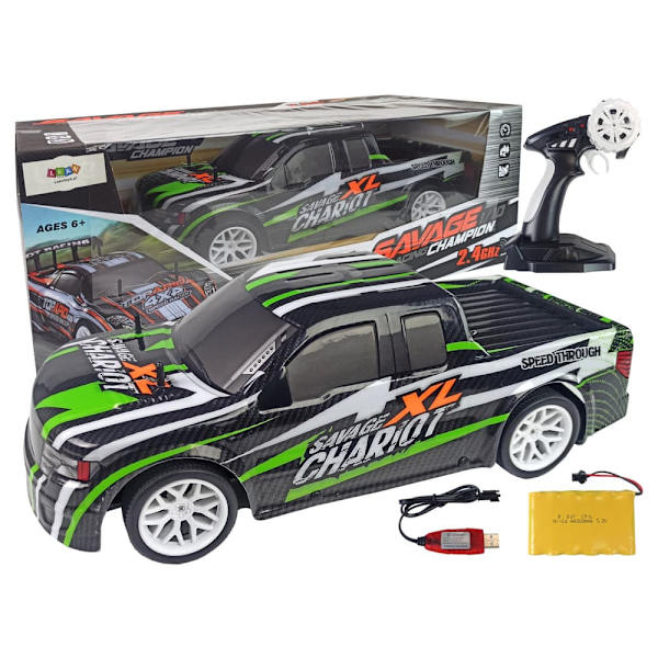 Remote Controlled Car R/C Pick Up 15-20 km/h Green