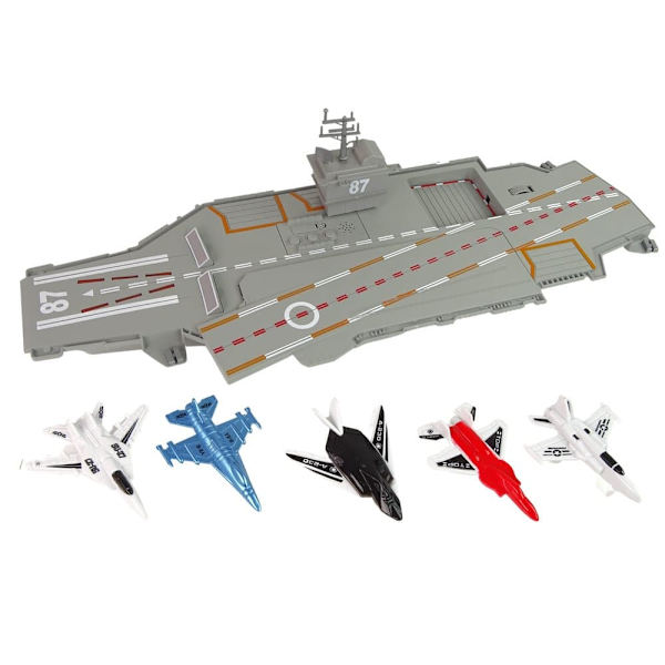 Aircraft Carrier Jets 5 pcs Sound Lights