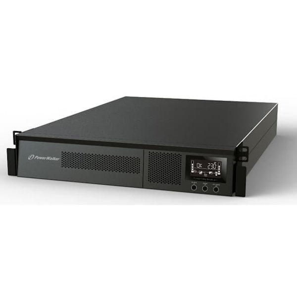 PowerWalker VFI 1000 RMG PF1 uninterruptible power supply (UPS) Double-conversion (Online) 1 kVA 1000 W Sort