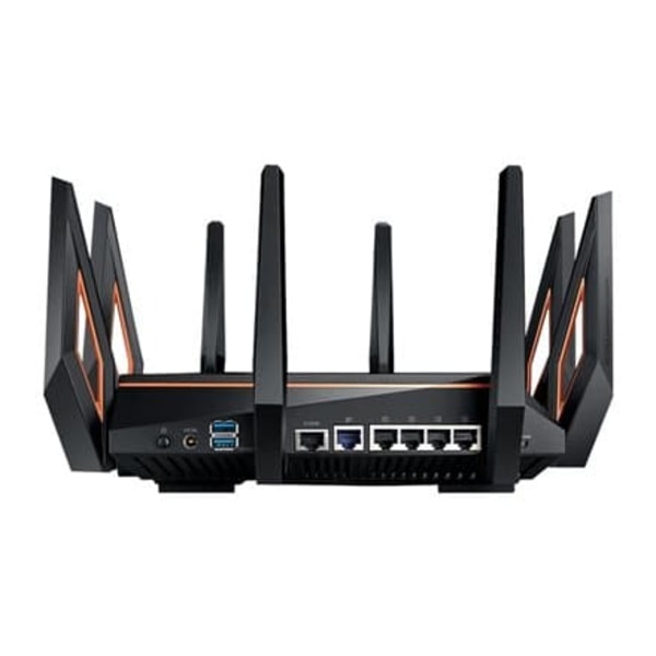 GT-AX11000 Tri-band WiFi Gaming Router | ROG Rapture | 802.11ax | 4804+1148 Mbit/s | 10/100/1000 Mbit/s | Ethernet LAN (RJ-45) ports 4 | Mesh Support