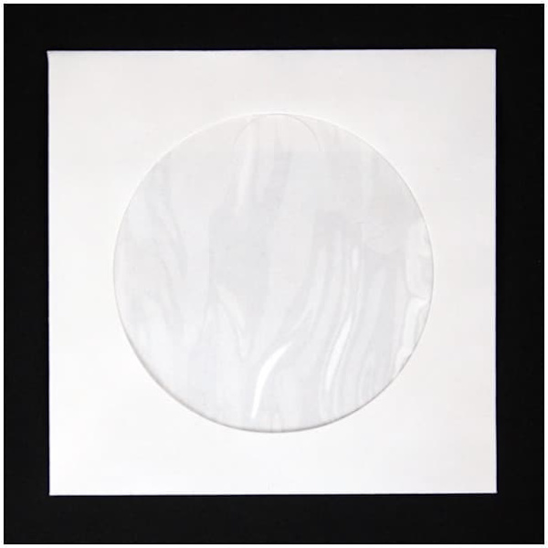 Omega CD envelope with window 100pcs (56862)
