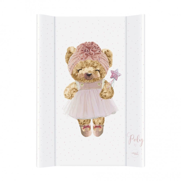 CEBA hard changing mat short FLUFFY PUFFY, 50x70 cm, Poly, W-203-132-681