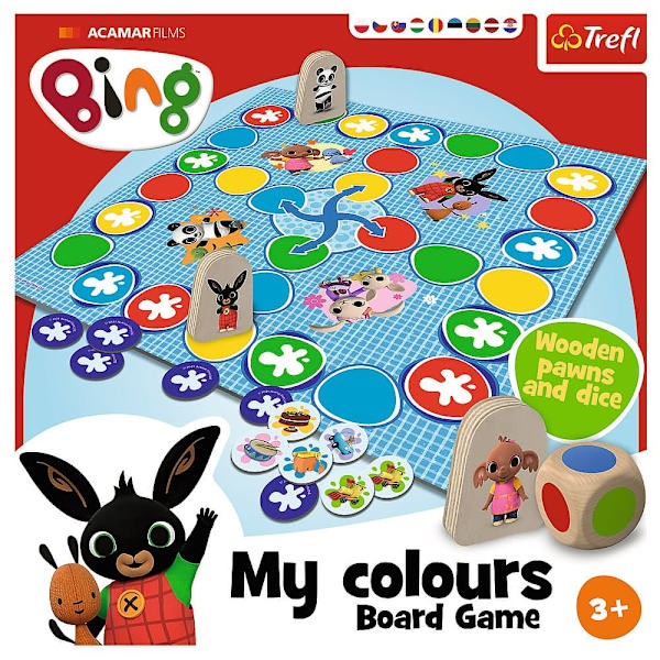 TREFL boardgame BING My colours
