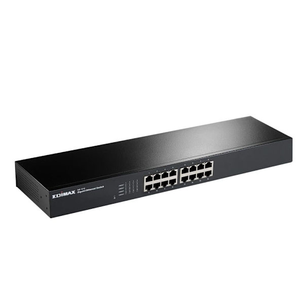 Switch EDIMAX GS-1016, 16 Ports, Gigabit, Rack-mount Sort