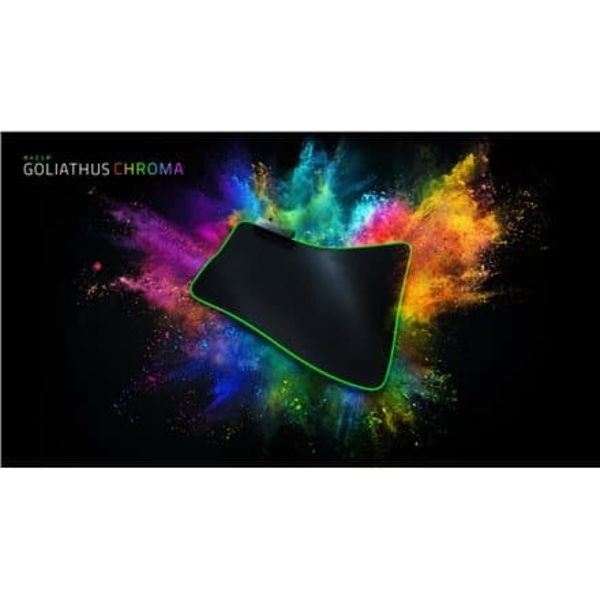 Goliathus Chroma, Powered by Razer Chroma, Balanced for speed and control playstyles, Optimized surface for all mice and sensors, Inter-device color s
