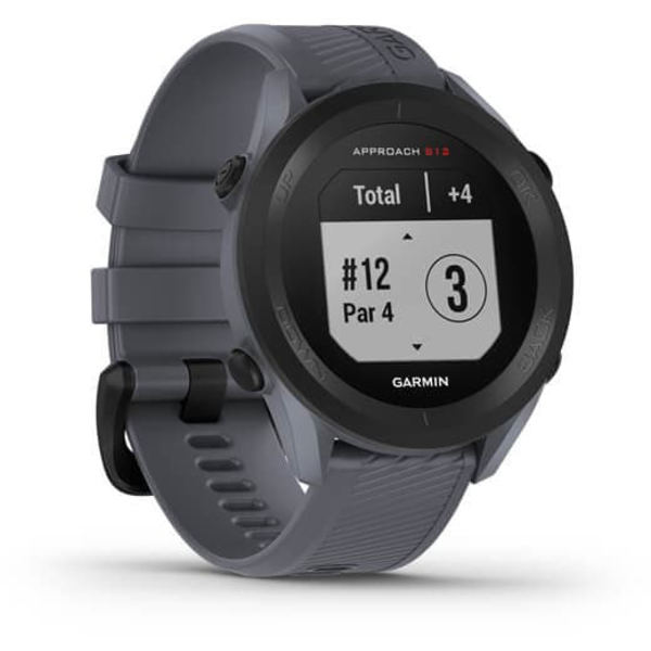 Garmin Approach S12 MIP 43 mm Digital 175 x 175 pixels Touchscreen Grey GPS (satellite)