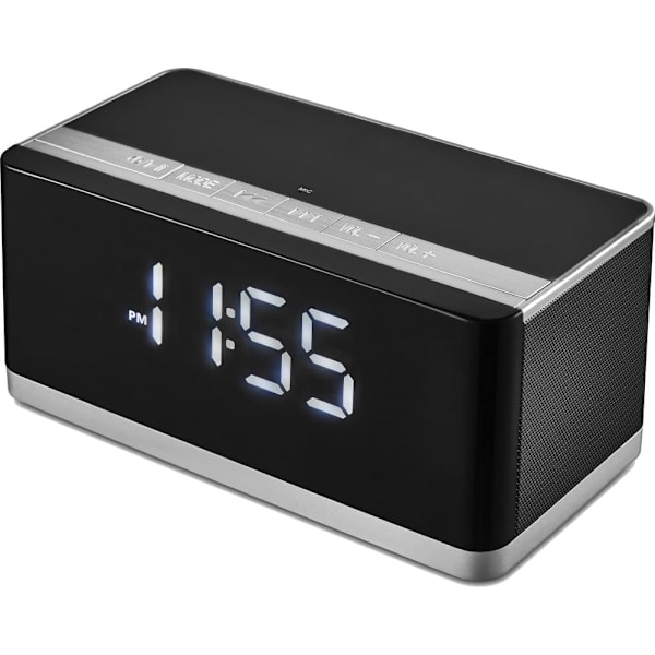 Platinet wireless speaker Bluetooth + alarm clock 10W PMGC10A