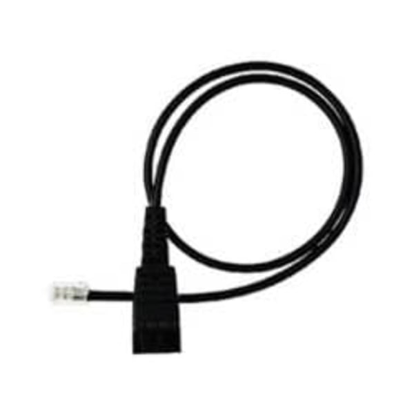 CABLE W/ QD TO RJ10 PLUG/REGEL BELEGUNG 0.5M