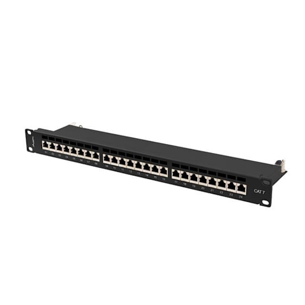 Lanberg PPS7-1024-B patch panel 1U Sort