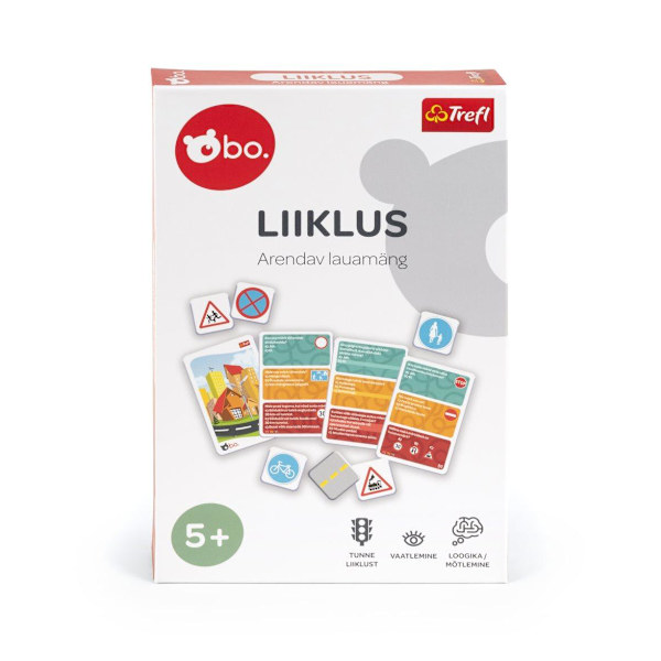 bo. Educational board game "Road traffic" (In Estonian lang.)