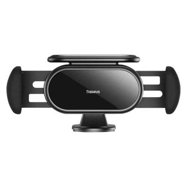 Baseus Car Mount Steel Cannon Pro Solar Electric phone holder fits from 5.4 to 6.7 inch, Black (SUGP010001)